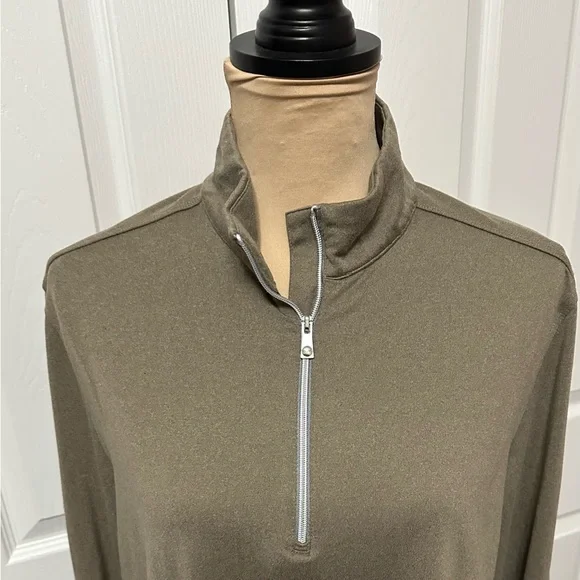 Greg Norman Collection Taupe Pullover - Picture 2 of 6
